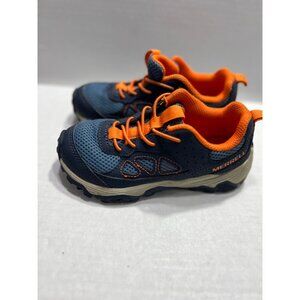 Merrell trail river A/C orange blue child sneaker boys size 12 M